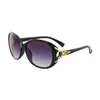 Nuevas Gafas de Sol de Moda con Cabeza de Zorro para Mujer Gafas de Sol de Camelia y Rosa Gafas de Sol Versátiles de Montura Grande de Moda