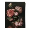Pintura de Parede com Moldura Clássica Elegante Transfronteiriça para Decoração de Parede de Casa de Hóspedes e Escritório, Pintura com Moldura Dourada Estilo Retrô Europeu