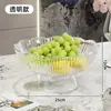 Mesa de Centro, Prato de Frutas Secas, Cesta Escorredora, Cesta de Frutas Doméstica, Prato Doce de Luxo, Acessível para Sala de Estar, Novo Luxo 2025 Prato de Frutas
