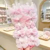 Pinzas para el pelo de tela para niños, pinzas de tela completas para bebé, dulces accesorios para el pelo con lazo para niñas pequeñas, accesorios para el pelo de niña más vendidos transfronterizos