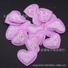 Pétalos de Corazón de 32mm para el Día de San Valentín, Flores para Lanzar a Mano en Bodas, Regalos de Boda, Flores Espolvoreadas para Cama de Prensa de Corazón, Encaje de Esponja