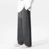 Pantalones Casuales al por Mayor para Hombre Moda Otoño Tendencia Holgados Caída Pantalones de Chándal Rectos de Pierna Ancha Pantalones Deportivos