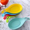 Pad de Silicone para Prateleira Pad para Colocar Utensílios de Cozinha Isolamento Térmico Criativo Pad de Prato de Temperos para Colher Limpeza Fácil Pad de Prateleira para Colher Ferramentas de Cozinha