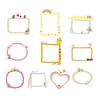 Adesivo para porta-retrato jardim de infância crescimento de bebê manual fazendo material decorativo acessórios material para álbum de fotos diy adesivo 5 polegadas