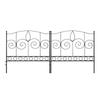 Vendas Diretas da Fábrica Cerca de Ferro Cerca Inserção de Flores Jardim Vila Jardim Jardinagem Paisagismo Trepadeira Pérgola Plug-In Disponível