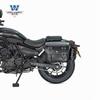 Adecuado para Kawasaki Eliminator 500 Bolsa Lateral Bolsa Lateral Retro Caja Lateral Modificada Bolsa para Casco Portaequipajes de Liberación Rápida con Cerradura Especial