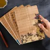Cuaderno Tejido de Bambú Estilo Chino A5 Grueso Bloc de Notas de Negocios Creativo Tendencia Nacional Retro Corporativo Logo Personalizado