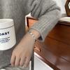 Pulsera de Hombre de Jengibre para Mujer, Pulsera de Amistad de Oso Lindo, Diseño Único, Pulsera de Muñeca con Personalidad Hip-Hop Elegante