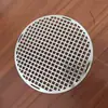 Malla para barbacoa perforada de acero inoxidable 304 estilo coreano, bandeja cuadrada integrada para hornear, rejilla para barbacoa, fácil de limpiar, fabricante, en stock