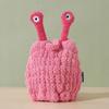 Gorro Divertido para Secar el Cabello de Niños Lindo Dibujo Animado Toalla de Secado de Cabello de Coral Fleece Bolsa Absorbente de Agua para Bebé Cabello No Fácil de Perder Cabello
