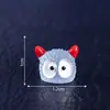Nuevo producto transfronterizo: Decoraciones DIY de elfos luminosos de noche de Halloween, accesorios colgantes y figuritas en miniatura