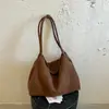Bolso Tejido Maillard Super Retro para Mujer, Nuevo Bolso Tote Coreano Otoño/Invierno 2026, Bolso de Hombro Grande de Alta Gama