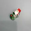 Novo Adereço de Cabeça de Férias para Bebê de Natal Árvore de Natal Boneco de Neve Velho Sino Resina Grampo de Cabelo Abrangente Acessórios de Cabelo Atacado