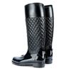Amazon explosões botas de chuva mulheres botas de cano alto sapatos de água atacado mulheres mais veludo moda quente sapatos femininos à prova d'água acolchoado