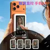 Luz de relleno para pantalla táctil para selfie de teléfono móvil, luz de belleza con zoom de pantalla táctil para selfie trasero, dispositivo de duplicación de pantalla inalámbrico magnético