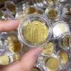 9992Mg El Dinero Importa Más Gato de la Fortuna Dios de la Riqueza Pegatina Dorada para Teléfono Soporta Venta al por Mayor y Personalización de Mercancía de Celebridades