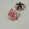 Cabezas de Flores de Rosa de Esquina Recubiertas Artificiales para Arreglos de Boda, Flores Falsas Hechas a Mano para Decoración del Hogar, Venta al por Mayor de Fabricantes, Decoración de Hotel