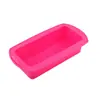 Forma de Silicone para Bolo Forma de Torrada Transfronteiriça Ferramentas de Panificação Caixa de Torrada Assadeira de Fácil Liberação Forma de Silicone de Grau Alimentício