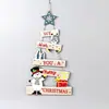 Mini Árbol de Navidad de Madera Estilo Escandinavo Adornos Navideños de Escritorio Decoración para Estantería de Oficina en Casa Regalos Pequeños