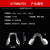 Soporte de sillín conjoined de silicona almohadilla nasal suave almohadilla nasal anti-marca 100 pago por paquete de accesorios para gafas consumibles