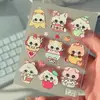 Nuevo Muñeco de Dibujos Animados Lindo de Sky Pegatina Grande 6D Relieve Tridimensional Gatito Pegatina de Decoración DIY para Teléfono y Diario