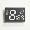 Tela Segmentada LCD Personalizada pelo Fabricante Medidor de Água e Medidor de Eletricidade Inteligentes Tela de Código Quebrado Baixo Consumo de Energia Tela Segmentada Display para Manta Elétrica