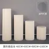 Colunas Romanas Adereços de Casamento Coluna de Mesa de Sobremesas Dobrável Enfeites Dobráveis Coluna de Papel Cilindro de Criptografia Mesa de Exibição de Flores para Casamento