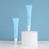 Venta Directa de Fábrica Tubo Pe Azul Pequeño de 10 ml Tipo Exprimidor con Tapa de Rosca para Brillo de Labios, Bálsamo Labial y Envases Cosméticos