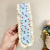 Flequillo Tejido Estilo Coreano Pegatina Mágica Flequillo Dulce de Gama Alta Pegatina Flequillo Estilo Pastoral Diadema Aro para la Cabeza Mujeres Pegatina de Flequillo Alto para el Cráneo