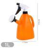 Regador de dupla finalidade de 1,5 L regador pulverizador de pressão manual jardinagem regador de spray de água grande