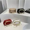 Bolso Cuadrado de Textura de Moda 2025 Elegante y Moderno Nuevo Bolso Cruzado de Cadena para Hombro Casual Pequeño Cuadrado para Mujer