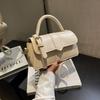 Bolsa Popular Feminina Nicho High-end Western Style Textura 2023 Nova Moda Commuter Shoulder Crossbody Bagel Bagel Bag