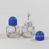 Lâmpada a álcool mini de vidro médico de fábrica 25ml instrumento experimental de aquecimento químico com pavio