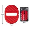 Almohadilla protectora para cerradura de puerta de coche, amortiguador de puerta, cierre de puerta universal, pegatina anticolisión engrosada, cubierta de cerradura