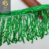 Suministro Listo 16cm Borla de Lentejuelas Accesorios de Vestuario Latino para Escenario Joyería DIY Accesorios de Encaje con Borlas y Lentejuelas