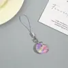 Cuerda para Teléfono Móvil Nueva Transfronteriza Lindo Dibujo Animado Transparente Animal Insecto Cabeza de Gato Colgante para Bolsa de Auriculares Regalo Colgante para Llaves