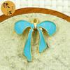Serie Estilo Xiao Xiang Accesorios para Joyería DIY Colgante Individual Flor de Rosa Lazo Lindo Cuerda de Mano Colgante Estilo ins Colgante Pequeño
