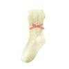 Leggings para niños de verano de malla fina transpirable estilo princesa Lolita con lazo estilo occidental para niñas