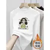 Camiseta Feminina Outono/Inverno Gola Meia-Alta Manga Longa Estilo Coreano Infantil Plush Camada Base Top Roupa Infantil Primavera/Outono Roupa de Baixo Tendência
