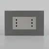 120118 Brasil Sudamérica Latinoamérica Estándar Americano Luz Eléctrica Interruptor de Pared Enchufe Panel