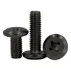 Tornillos Negros para Muebles de Acero Inoxidable 304 Galvanizado Zinc Negro Cabeza Avellanada Cabeza Phillips Cabeza Plana Borde Biselado m3m4m5m6m8