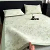 Esterilla Refrigerante de Seda de Hielo de Verano para Uso en Casa Modelo Nuevo 2026 Lavable a Máquina Esterilla Suave Sábana de Cama para Dormitorio de Verano Esterilla de Paja Colchón