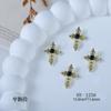 Joias de Liga de Metal Coração de Crohn para Nail Art Cor Diamante Super Brilhante Cruz Amor Decoração de Unhas Acessórios de Luxo Leve