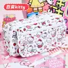 Estuche para Lápices Bolsa de Dolor Jiyikawa Ins Nuevo Estilo Caja de Papelería para Chicas de Secundaria, Gran Capacidad, Alto Valor Estético, Estuche Transparente