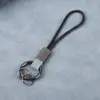 Novo Chaveiro de Couro Bovino Fosco de Alta Qualidade para Carro DIY Universal para Homens e Mulheres Pingente Pequeno Acessório