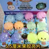 Brinquedo Squishy com Glitter, Tamanho Grande, Brinquedo para Alívio de Estresse de Pão Cozido no Vapor, Brinquedo Criativo Divertido para Alívio de Estresse para Meninas