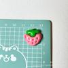 Brilhante bonito frutas resina acessórios diy creme cola telefone celular shell hairpin cabeça corda acessórios materiais artesanais