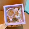 Pulsera Nueva para Niños, Anillo para Niña Pequeña, Clip para Oreja de Dibujos Animados para Bebé Niña, Juego de Joyería para Niñas, Moño Sanrio