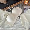 Top de Tubo Sin Costuras Ropa Interior para Mujer Antideslizante de Una Pieza para Busto Pequeño Push-up Sin Aro de Acero Strapless Comercio Electrónico Transfronterizo Estilo Caliente Media Copa