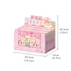 Tres Pequeños Donas Peludas Juguete Squishy Caja Sorpresa Dibujo Animado de Moda Lindo Alivio del Estrés Juguete para Niños Regalo Creativo Venta al por Mayor